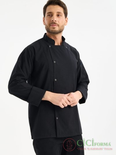 Siyah Renk Aşçı Üstü